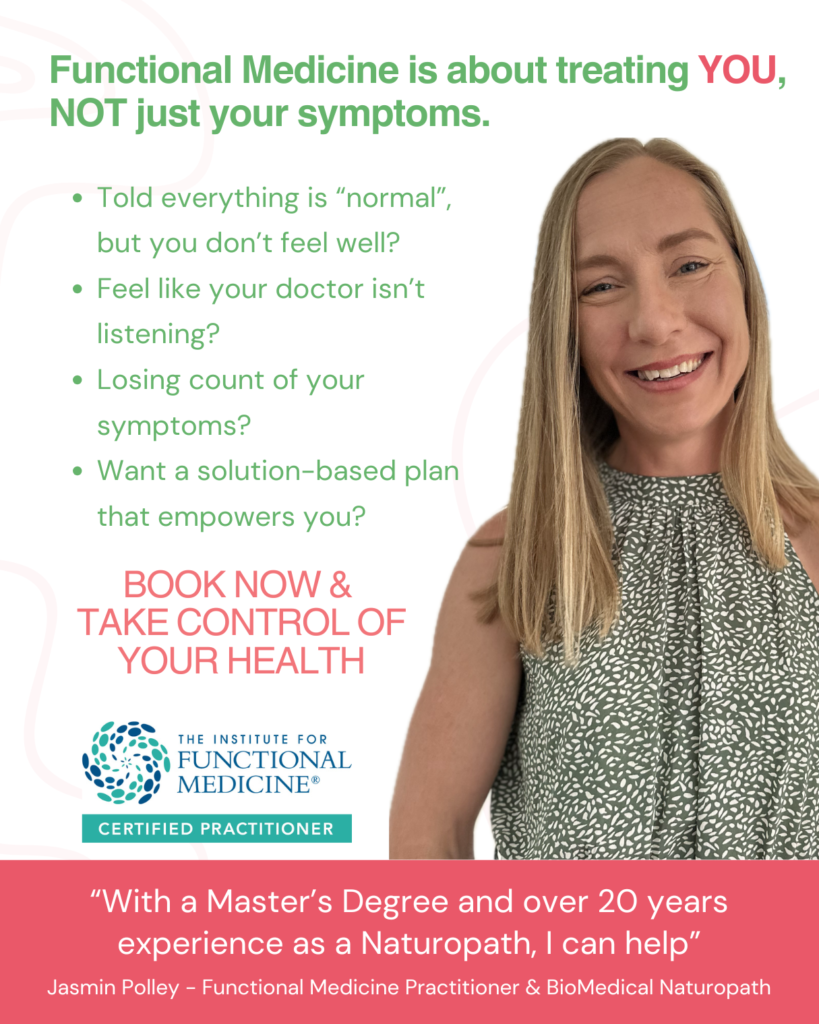 Naturopath in Newcastle specialising in women's health, gut health and functional medicine