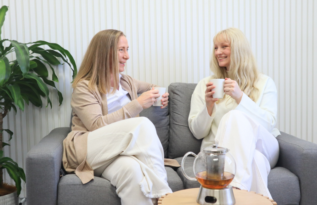 Jasmin and Alyssa, functional medicine practitioners at Wellness Vision Newcastle