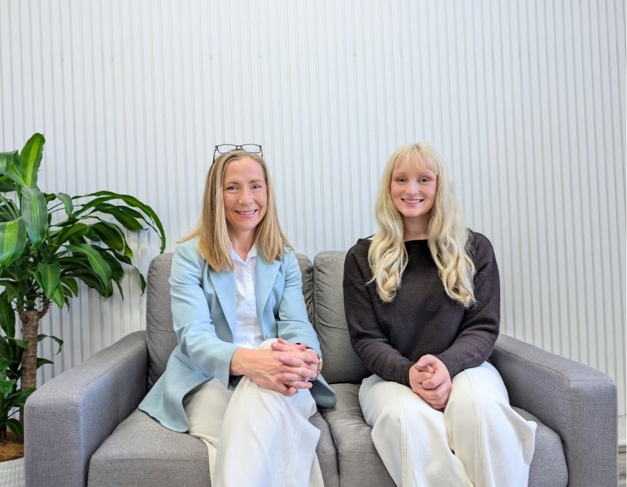 Jasmin and Alyssa, functional naturopaths at Wellness Vision Newcastle